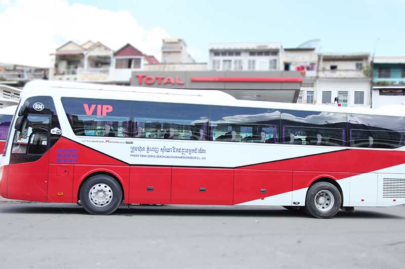 Shutter bus em Camboja Shutter bus em Camboja