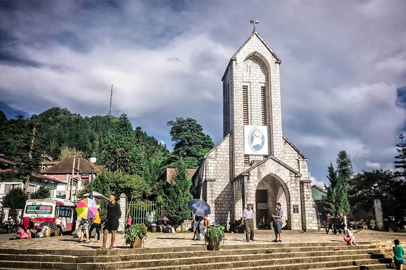 O Natal em Sapa, Vietnã O Natal em Sapa, Vietnã