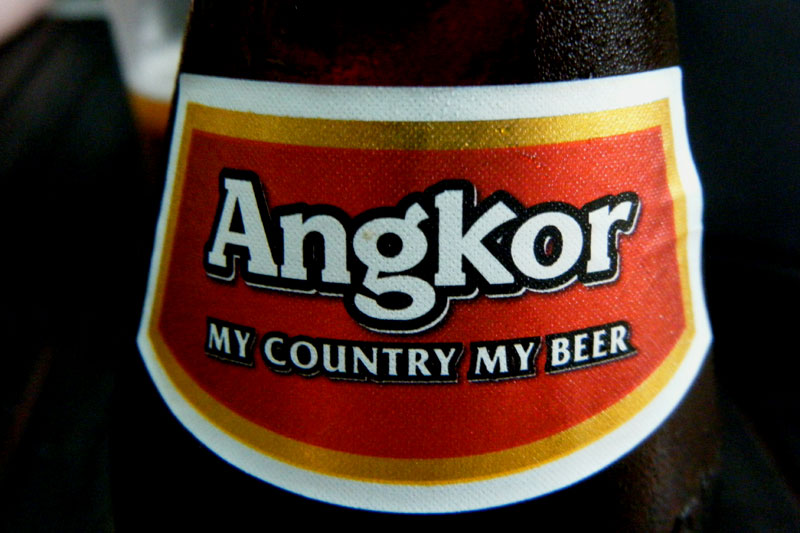 Cerveja Angkor - Camboja Cerveja Angkor - Férias em Camboja