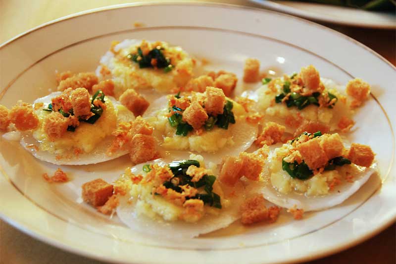 Banh Beo - Gastronomia de Hoi An Banh Beo - Pacotes de viagens vietnã