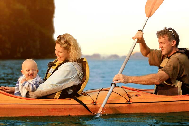 Viagem em família no Vietnã Viagem em família no Vietnã