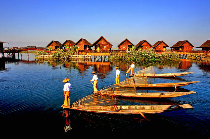 Lago Inle, Mianmar Lago Inle, Mianmar