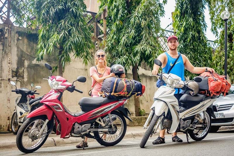 Passeio de moto em Ho Chi Minh - Vietnã Passeio de moto em Ho Chi Minh - Viajar para Vietnã