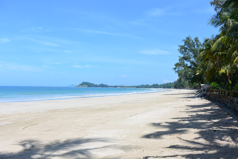 Praia Ngapali - Myanmar Praia Ngapali - Viagens para Myanmar