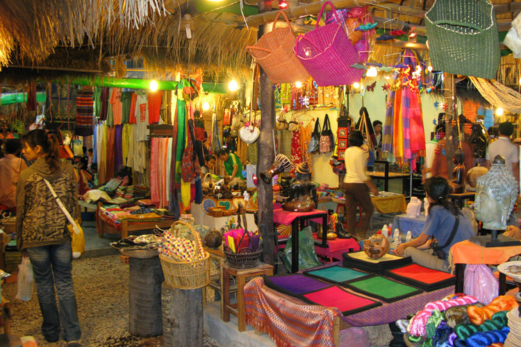 visitar Siem Reap mercado velho em Siem Reap