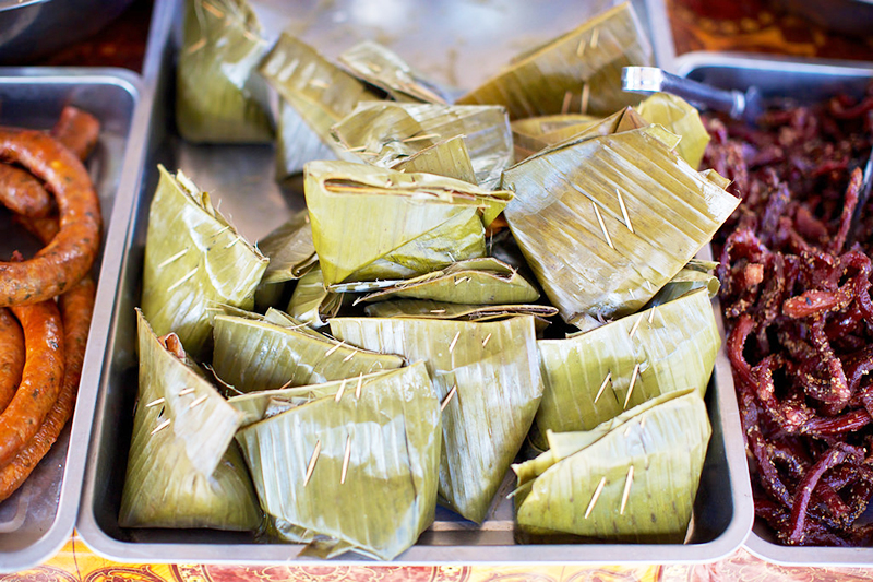 Peixe cozido no vapor - Laos Peixe cozido no vapor - Viagens para Laos