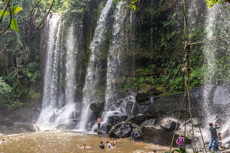 Parque Nacional Phnom Kulen - Camboja Parque Nacional Phnom Kulen - Excursões em Camboja