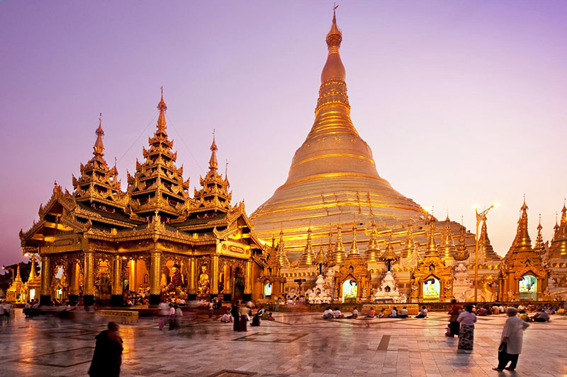 Pagode Shwedagon - Myanmar Pagode Shwedagon - Viagens para Myanmar