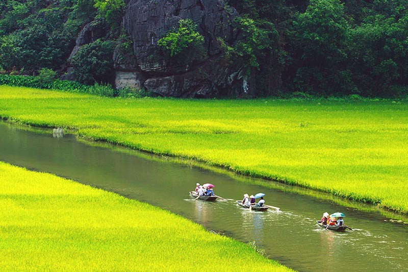 Tam Coc - Bich Dong - Viagens para Vietnã