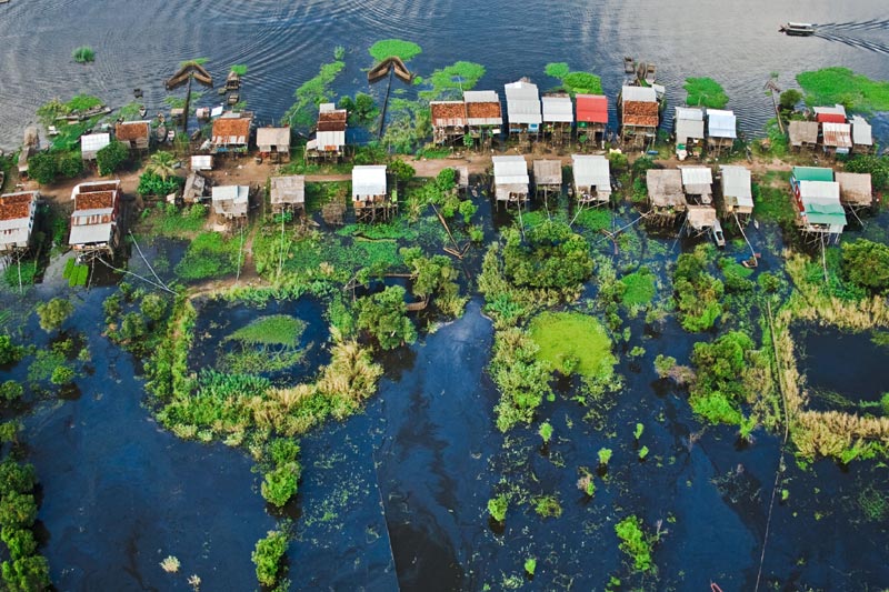 Lago Tonle Sao - Camboja Lago Tonle Sap - Visitar Camboja