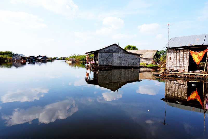 Lago Tonle Sap, Camboja Lago Tonle Sap, Camboja