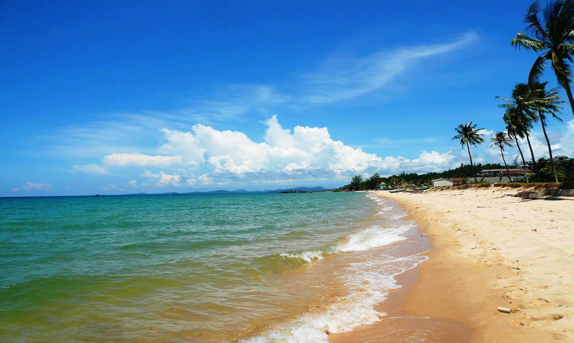 Beleza de tirar o fôlego da praia de Phu Quoc - Vietnã Beleza de tirar o fôlego da praia de Phu Quoc - Visitar Vietnã