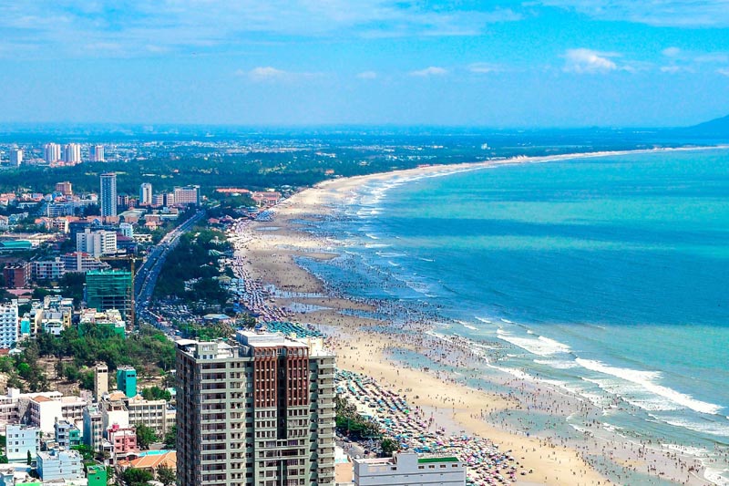 Praia de Vung Tau - Vietnã Praia de Vung Tau - Viagem em família Vietnã