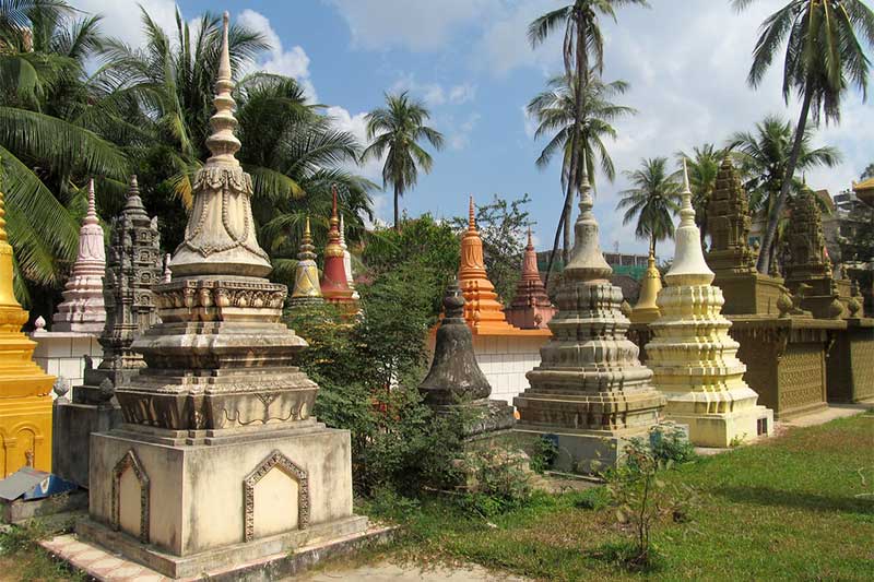 Wak Damnak em Siem Reap - Camboja Wak Damnak em Siem Reap - Viagem em família Camboja