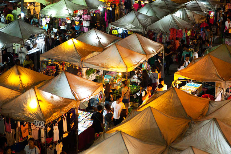mercado Pat Pong - Bangkok mercado Pat Pong - Bangkok
