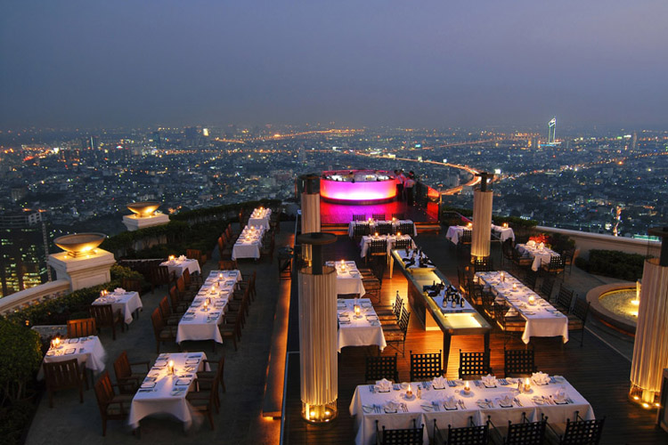 Sirocco Sky bar com uma vista incrível Sirocco Sky bar com uma vista incrível