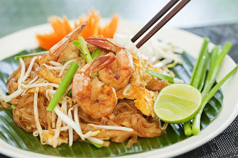 Pad Thai da Tailândia Pad Thai da Tailândia