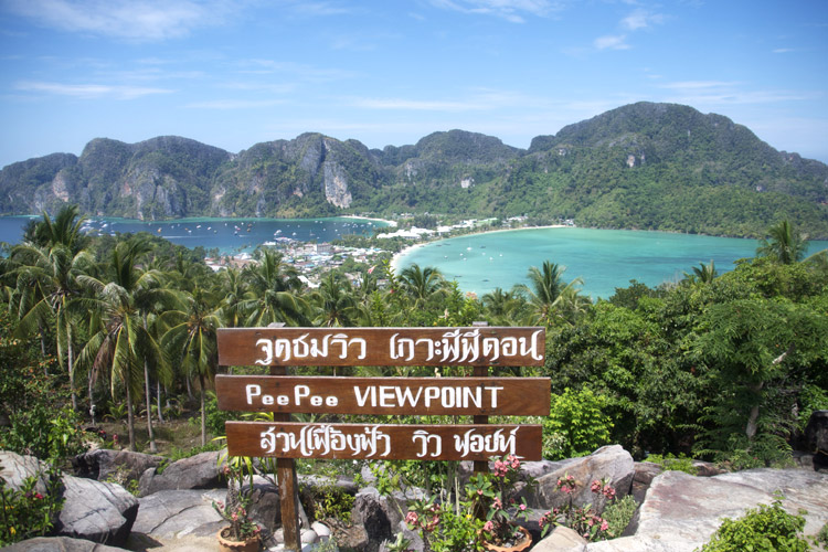 viagem Tailandia Pee Pee Viewpoint