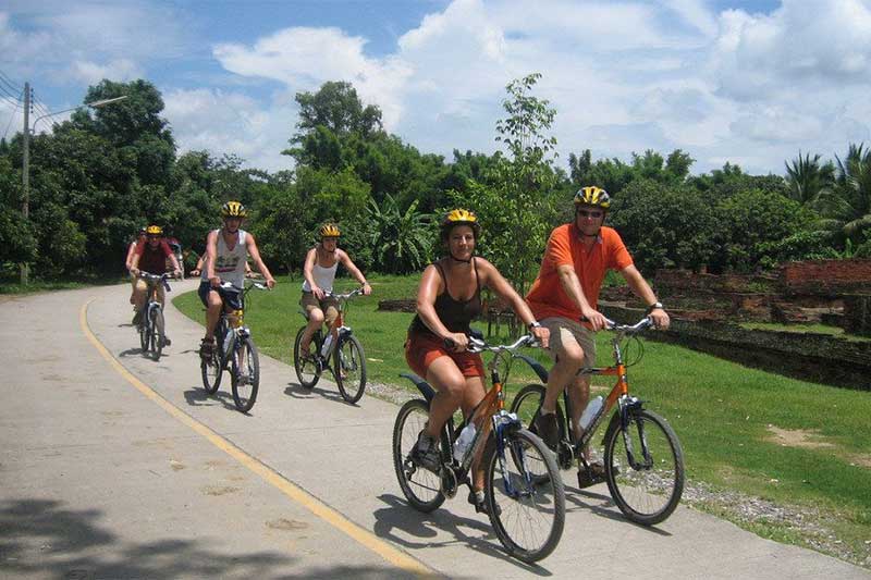 Excursão de bicicleta em Chiang Mai Excursão de bicicleta em Chiang Mai