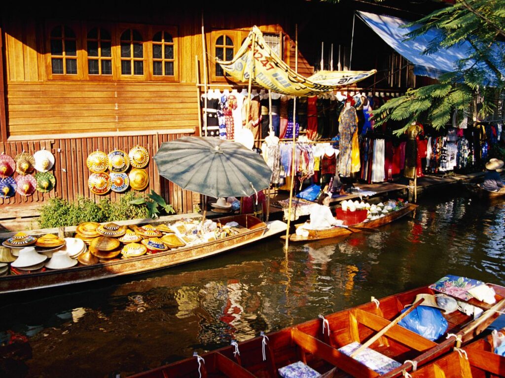 Mercado Flotante de Damnoen Saduak