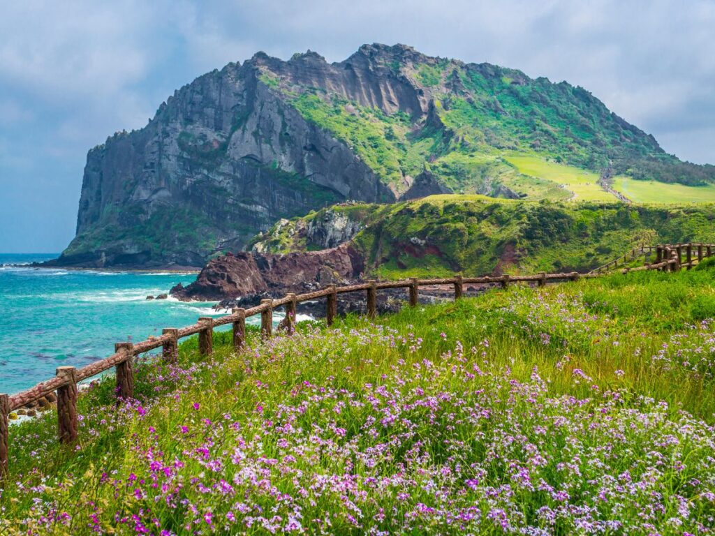 Seongsan Ilchulbong, el cráter volcánico de la isla de Jeju